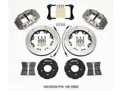 Wilwood Forged Superlite 4R ST BB Front Kit Road Race - 140-10692