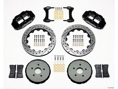 Wilwood Narrow Superlite 6R Front Hat Kit 12.88in Drilled 2008 - 140-10752-D