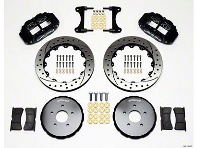 Wilwood Narrow Superlite 6R Front Hat Kit 13.06in Drilled Nissan - 140-11583-D