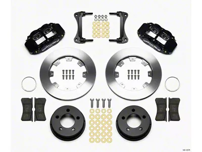 Wilwood Narrow Superlite 4R Front Kit 12.19in 87-89 Jeep YJ - 140-12576
