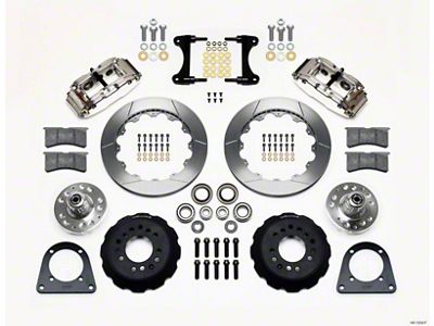 Wilwood Narrow Superlite 6R Front Hub Kit 12.88in Polished TCI-IFS - 140-13224-P