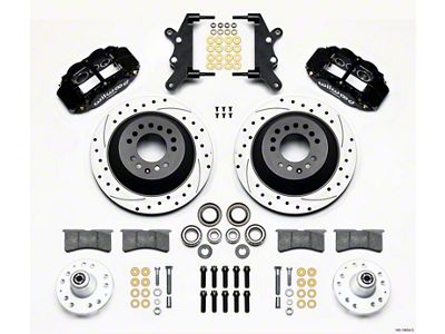 Wilwood Narrow Superlite 6R Front Hub & 1PC Rtr Kit - 140-13654-D