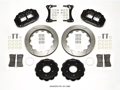 Wilwood Narrow Superlite 4R Front Hat Kit 12.88in 2007-Up Jeep - 140-13880