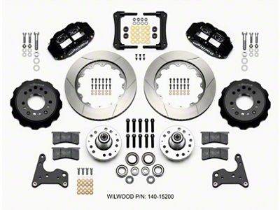 Wilwood Narrow Superlite 6R Front Hub Kit 14.00in 65-72 CDP - 140-15200