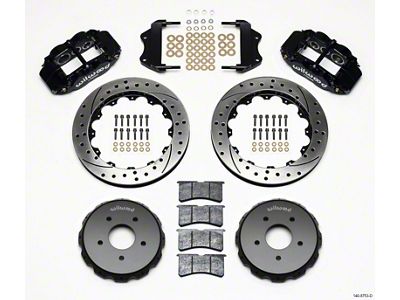Wilwood Narrow Superlite 6R Front Hat Kit 13.06in Drilled 2004-2006 - 140-8753-D