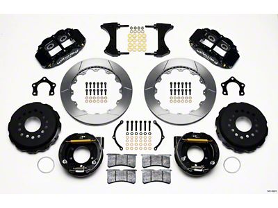 Wilwood Narrow Superlite 4R Rear P-Brk Kit 12.88in Ford 8.8 - 140-9223