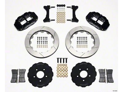 Wilwood Narrow Superlite 6R Front Hat Kit 13.06in Mitsubishi EVO - 140-9284