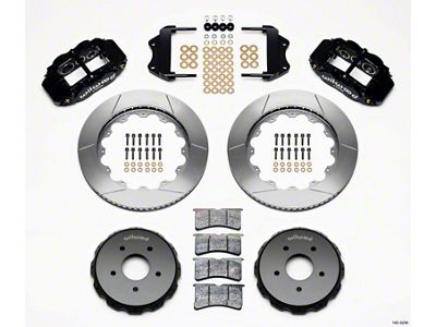 Wilwood Narrow Superlite 6R Front Hat Kit 14.00in 2004-2006 Pontiac - 140-9296