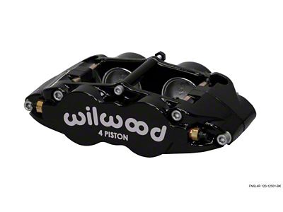 Wilwood Caliper-Narrow Superlite 4R - Black 1.75/1.75in Pistons 1.25in Disc - 120-12501-BK