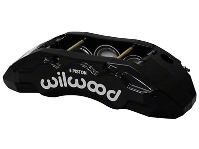 Wilwood Caliper-TX6R- L/H - Black 2.00/1.88/1.88in Pistons 1.38in Disc - 120-13816-BK