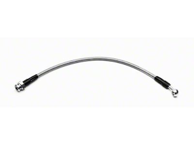 Wilwood 15in OAL Flexline -3 Hose to 45 Deg. Block - 220-8515
