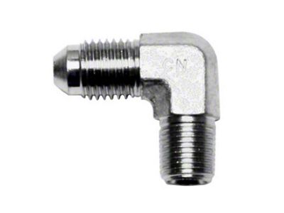 Wilwood 90 Deg Elbow Fitting -4 AN NPT Male to - 220-9924