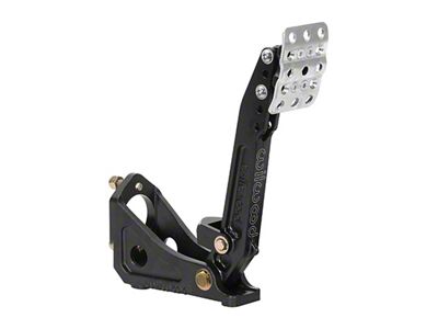 Wilwood Adjustable Single Clutch Pedal - Floor Mount - 5.25-6:1 - 340-16378