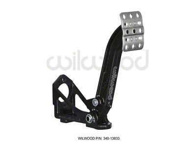 Wilwood Adjustable Single Pedal - Floor Mount - 6:1 - 340-13833