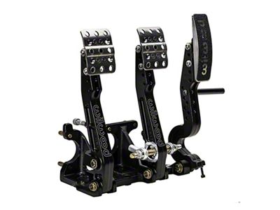 Wilwood Adjustable Tru-Bar Brake; Clutch; Throttle - Floor Mount - 340-16604