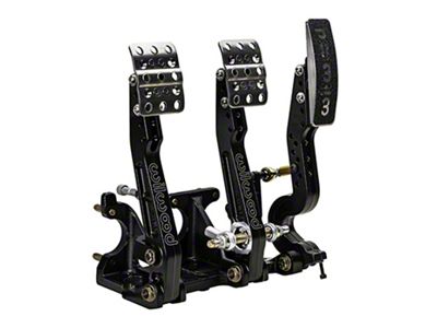 Wilwood Adjustable Tru-Bar Brake; Clutch; Throttle w/ Linkage - Floor - 340-16605