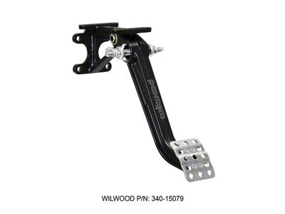 Wilwood Adjustable-Trubar Brake Pedal - Dual MC - Swing Mount - 340-15079