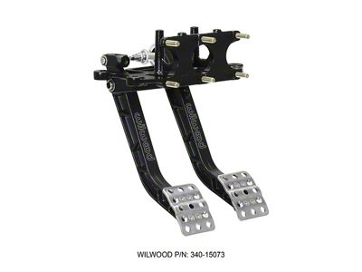 Wilwood Adjustable-Trubar Dual Pedal - Brake / Clutch - Rev. - 340-15073