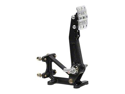 Wilwood Adjustable-Trubar Ratio Pedal - Dual MC - Floor Mount - 340-16377