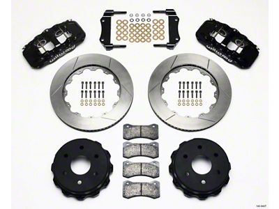 Wilwood AERO4 RearTruck Kit 14.25in 1999-2010 GM 1500-SUV 1 Piston - 140-9407