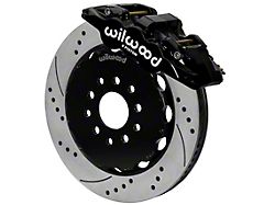 Wilwood AERO6 Front Big Brake Kit 14.00in Drilled Black Rotor - 140-15705-D