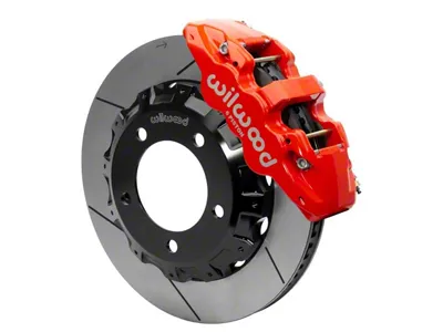 Wilwood AERO6 Front Brake Kit Red 14.25in 2016-2018 Toyota Land - 140-16046-r