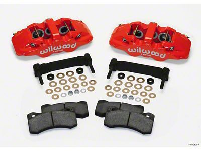 Wilwood AERO6 Front Caliper & Bracket Kit - Red 97-13 - 140-12629-R