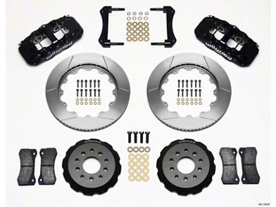Wilwood AERO6 Front Hat Kit 14.00 2005-2014 Mustang - 140-10830