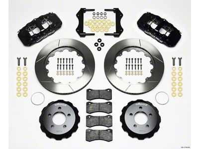 Wilwood AERO6 Front Hat Kit 14.25 2006-10 Magnum/Challngr/Chrgr/300C - 140-11764