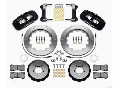 Wilwood AERO6 Front Hat Kit 14.00 1999-2012 Subaru WRX w/Lines - 140-12876