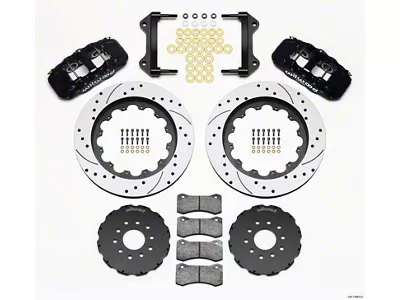 Wilwood AERO6 Front Hat Kit 15.00 Drilled 97-04 Corvette C5/Z06 - 140-13903-D