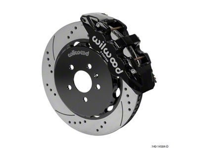 Wilwood AERO6 Front Kit 14.00in BBK - 08-12 Audi A4/A5/S5 - 140-14584-D