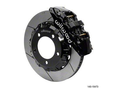 Wilwood AERO6 Front Truck Kit 14.25in Black 2008-2015 Toyota Land - 140-15473