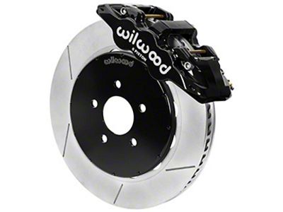 Wilwood Aero6R Front Big Brake Kit 14in Slotted Black Powder - 140-16403