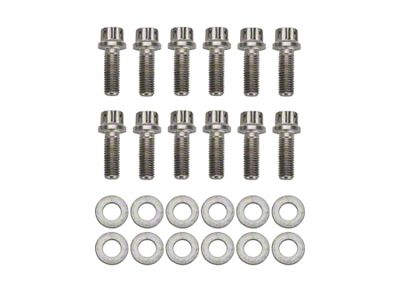 Wilwood Bolt Kit - Hat/Rotor 1/4-28x.75 12 Pt Stainless - 230-8217