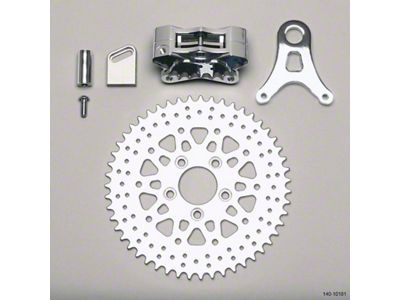 Wilwood Brake Kit GP310 R/H Sprocket Rear Chrome 51 Tooth - 140-10181