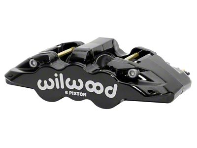 Wilwood Caliper - Aero-DS Forged Six-Piston Caliper Black 6.52in Piston - 120-15527-BK