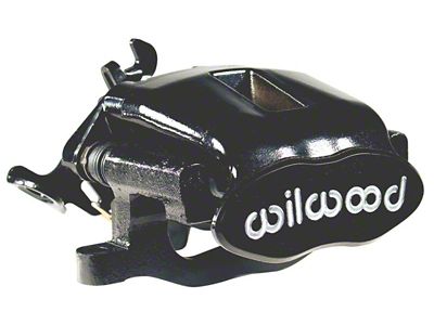 Wilwood Caliper-Combination Parking Brake-R/H-Black 34mm piston .81in Disc - 120-9808-BK