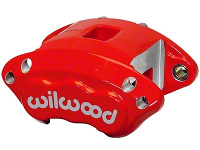 Wilwood Caliper-D154-Red 1.62/1.62in Pistons 1.04in Disc - 120-11872-RD