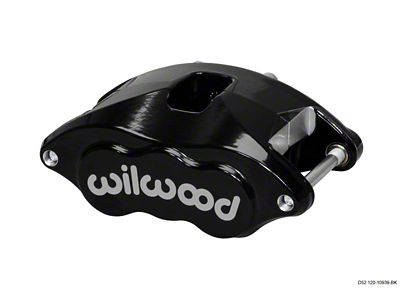 Wilwood Caliper-D52-Black Pwdr 1.25/1.25in Pistons 1.04in Disc - 120-10939-BK