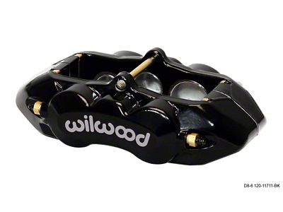 Wilwood Caliper-D8-6 R/H Front Black 1.88/1.38/1.25in Pistons 1.25in Disc - 120-11711-BK