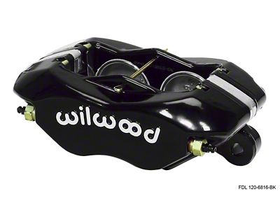 Wilwood Caliper-Forged Dynalite-Red 1.75in Pistons .81in Disc - 120-6816-BK
