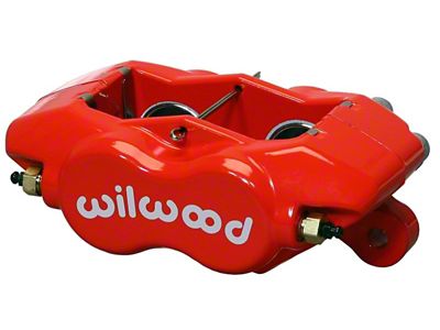 Wilwood Caliper-Forged DynaliteI- Red 1.75in Pistons 1.00in Disc - 120-13845-RD