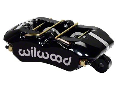 Wilwood Caliper-Forged Dynapro 4 5.25in Mount-Black-Universal 1.38/1.38in Pistons .81in Disc - 120-16190-BK