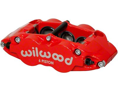 Wilwood Caliper-Forged Narrow Superlite 6R-L/H 1.75/1.25/1.25in Pistons 1.10in Rotor - 120-14540-RD