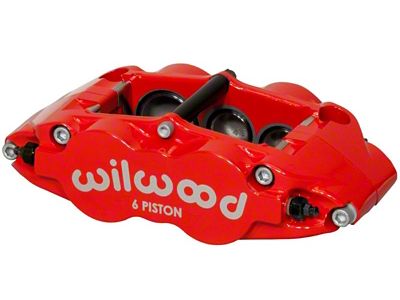 Wilwood Caliper-Forged Narrow Superlite 6R-R/H 1.75/1.25in/1.25in Pistons 1.25in Rotor - 120-14550-RD