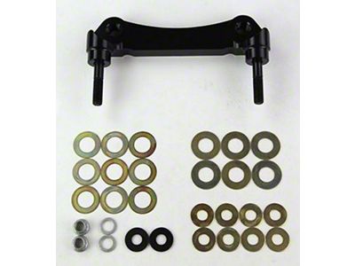 Wilwood Caliper Mounting Kits w/Bracket-SL4R 97-03 Vette 12.90in Rtr Rear - 250-8168
