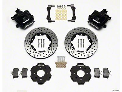 Wilwood Combination Parking Brake Rear Kit 11.00in Drilled Civic / - 140-10206-D