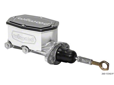 Wilwood Compact Tandem Master Cylinder - 1in Bore - w/Pushrod - 260-15542-P