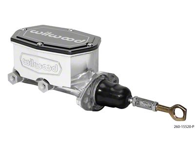 Wilwood Compact Tandem Master Cylinder - 7/8in Bore - w/Pushrod - 260-15520-P